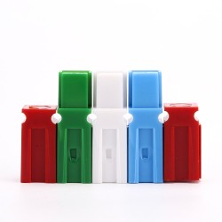 Plastic Housing 1 Way Forklift Battery Cable Connector 50A