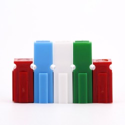 Plastic Housing 1 Way Forklift Battery Cable Connector 50A