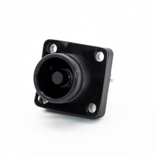 12mm Surlok Socket Energy Battery Storage Connector Female Straight OS IP67 Black 12mm Surlok Socket Energy Battery Storage Connector Female Straight OS IP67 Black