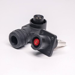 Battery Storage Connector 12mm 350A IP54 Waterproof Black Surlok Plus