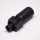 Energy Storage Connector IP67 Straight Plug and Socket 8mm Black 200A High Current