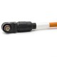 High Volatage Surlock Connector Cable Female Right Angle Plug 8mm 1 Pin 200A Plastic Black IP67 Waterproof High Volatage Surlock Connector Cable Female Right Angle Plug 8mm 1 Pin 200A Plastic Black IP67 Waterproof