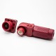 Surlok Plus Right Angle 120A Plug and Socket 8mm Red IP65 Busbar Lug Battery Storage Connector