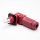 Surlok Plus Right Angle 120A Plug and Socket 8mm Red IP65 Busbar Lug Battery Storage Connector
