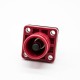 Surlok Plus Right Angle 120A Plug and Socket 8mm Red IP65 Busbar Lug Battery Storage Connector