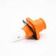 Surlok Plus With Hvil 1 Pin 8MM Plastic Female To Male Right Plug Butt-Joint Socket Orange IP65 200A Connector Surlok Plus With Hvil 1 Pin 8MM Plastic Female To Male Right Plug Butt-Joint Socket Orange IP65 200A Connector