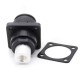 Surlok Socket 8mm Female Energy Battery Storage Connector Straight IS IP67 Black Surlok Socket 8mm Female Energy Battery Storage Connector Straight IS IP67 Black