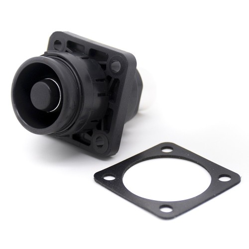 Surlok Socket 8mm Female Energy Battery Storage Connector Straight IS IP67 Black Surlok Socket 8mm Female Energy Battery Storage Connector Straight IS IP67 Black