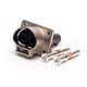 2 Pin 35A 3.6mm HVIL Connector High Voltage Interlock Straight Socket Metal Shell A Key 2 Pin 35A 3.6mm HVIL Connector High Voltage Interlock Straight Socket Metal Shell A Key