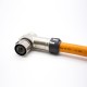 350A High Current High Voltage Interlock Connector 1Pin 12mm Right Angled Plug Metal Shell 350A High Current High Voltage Interlock Connector 1Pin 12mm Right Angled Plug Metal Shell