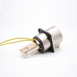 500A HVIL Socket High Voltage Interlock Connector 1Pin 14mm Metal W/busbar M10 Thread Hole