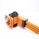 8mm 200A High Current HVIL Plug High Voltage Interlock Connector 2Pin Right Angled Plastic Shell 8mm 200A High Current HVIL Plug High Voltage Interlock Connector 2Pin Right Angled Plastic Shell