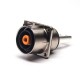 Coaxial High Voltage Connector 1 Pos Straight Metal Socket 4 Hqle Flange 200A Coaxial High Voltage Connector 1 Pos Straight Metal Socket 4 Hqle Flange 200A