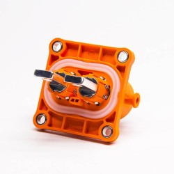 EV Battery Connector HVIL 2Pin 200A Socket For Power Solutions