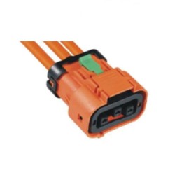 EV Connector 23A 3pin High Voltage Plug OEM HVIL23-3P