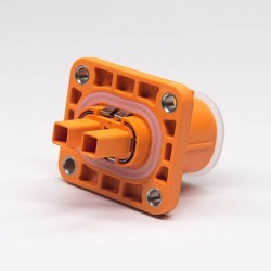 High Voltage Connection 2 Pin 180° Plastic Socket 150A