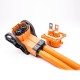High Voltage Interlock 8mm A Code Right Angle 2 Pin Plastic 200A Plug and Socket High Voltage Interlock 8mm A Code Right Angle 2 Pin Plastic 200A Plug and Socket