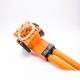 High Voltage Interlock 8mm A Code Right Angle 2 Pin Plastic 200A Plug and Socket High Voltage Interlock 8mm A Code Right Angle 2 Pin Plastic 200A Plug and Socket
