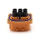 High Voltage Interlock Connector Low Current Plug 6Pin 40A 6mm2 Straight Plastic High Voltage Interlock Connector Low Current Plug 6Pin 40A 6mm2 Straight Plastic