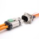 High Voltage Safety Lock Cable 3.6mm 3 Pin 35A Straight Metal HVSL Plug For 6mm2 Wire High Voltage Safety Lock Cable 3.6mm 3 Pin 35A Straight Metal HVSL Plug For 6mm2 Wire