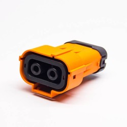 High Voltage Safety Lock Connector 2pin 150A Plug For EV Battery