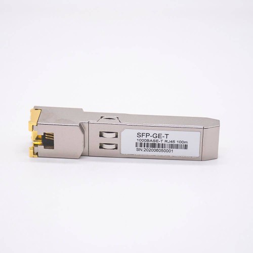 SFP RJ45 Module SFP-GE-T RJ45 Interface 1000M 100M DDM SFP RJ45 Module SFP-GE-T RJ45 Interface 1000M 100M DDM