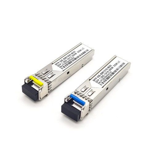SFP Single Mode BIDI SMF LC Interface TX1310/RX1550 1.25Gbps 20KM SFP Single Mode BIDI SMF LC Interface TX1310/RX1550 1.25Gbps 20KM