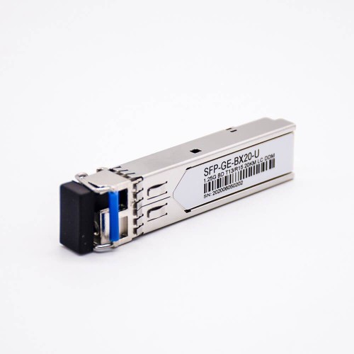 SFP Single Mode BIDI SMF LC Interface TX1310/RX1550 1.25Gbps 20KM SFP Single Mode BIDI SMF LC Interface TX1310/RX1550 1.25Gbps 20KM