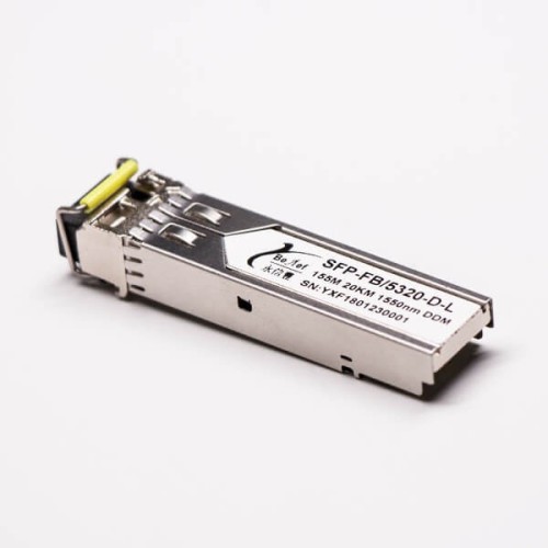 SFP Transceiver Simplex 155M 20KM 1550NM DDM Huawei Compatible SFP Transceiver Simplex 155M 20KM 1550NM DDM Huawei Compatible