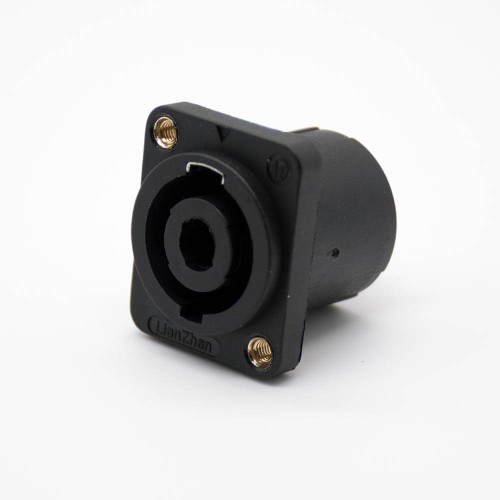 HP(SPEAKON) series 4pin Female Jack Straight panel mount for Amplifier & Audio Mixer microphone HP(SPEAKON) series 4pin Female Jack Straight panel mount for Amplifier & Audio Mixer microphone