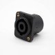 HP(SPEAKON) series 4pin Female Jack Straight panel mount for Amplifier & Audio Mixer microphone HP(SPEAKON) series 4pin Female Jack Straight panel mount for Amplifier & Audio Mixer microphone