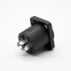 HP(SPEAKON) series 4pin Female Jack Straight panel mount for Amplifier & Audio Mixer microphone HP(SPEAKON) series 4pin Female Jack Straight panel mount for Amplifier & Audio Mixer microphone