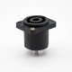 HP(SPEAKON) series 4pin Female Jack Straight panel mount for Amplifier & Audio Mixer microphone HP(SPEAKON) series 4pin Female Jack Straight panel mount for Amplifier & Audio Mixer microphone