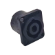 HP(SPEAKON) series 4pin Female Jack Straight panel mount for Amplifier & Audio Mixer microphone HP(SPEAKON) series 4pin Female Jack Straight panel mount for Amplifier & Audio Mixer microphone