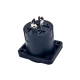 HP(SPEAKON) series 4pin Female Jack Straight panel mount for Amplifier & Audio Mixer microphone HP(SPEAKON) series 4pin Female Jack Straight panel mount for Amplifier & Audio Mixer microphone