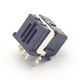 Toslink socket fiber connector Optical fiber Right angle panel mount with self tapping hole Toslink socket fiber connector Optical fiber Right angle panel mount with self tapping hole