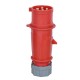 Waterproof Industrial Connector Plug 4Pin 16A 400V 3P+E IP44 Waterproof Industrial Connector Plug 4Pin 16A 400V 3P+E IP44