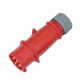 Waterproof Industrial Connector Plug 4Pin 16A 400V 3P+E IP44 Waterproof Industrial Connector Plug 4Pin 16A 400V 3P+E IP44