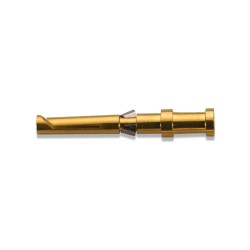 10A D-type Gold-Plated Female Pin 0.5mm²
