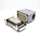 HDC Connector 40Pin Male female Butt-Joint Hasp Side Entry Type High Side Cable Ently H16T Shell M40 HDC Connector 40Pin Male female Butt-Joint Hasp Side Entry Type High Side Cable Ently H16T Shell M40