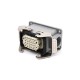 Heavy Duty Connectors H10B Surface Mounting Female Docking Type Male 24Pin Silver Plating Size M32 Entry Heavy Duty Connectors H10B Surface Mounting Female Docking Type Male 24Pin Silver Plating Size M32 Entry