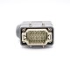 Heavy Duty Connectors H10B Surface Mounting Female Docking Type Male 24Pin Silver Plating Size M32 Entry Heavy Duty Connectors H10B Surface Mounting Female Docking Type Male 24Pin Silver Plating Size M32 Entry