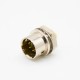 6 pin Elecje Connector HR10 Male Receptacle Straight Solder Cup Back Mount Circular Push-Pull Connector 5pcs