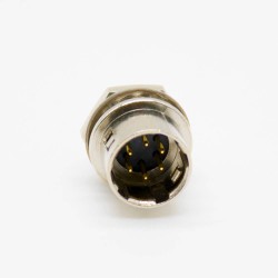6 pin Elecje Connector HR10 Male Receptacle Straight Solder Cup Back Mount Circular Push-Pull Connector 5pcs