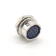 Elecje HR10 Connectors Female Receptacle 12 Pin Straight Solder Cup Back Mount Circular Push-Pull Connector