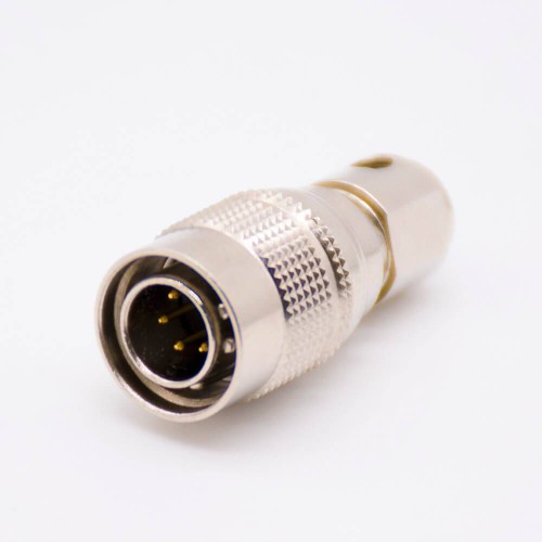 HR10 Elecje Male Plug 6 Pin Straight Solder Cup for Cable Circular Push-Pull Connector 5pcs