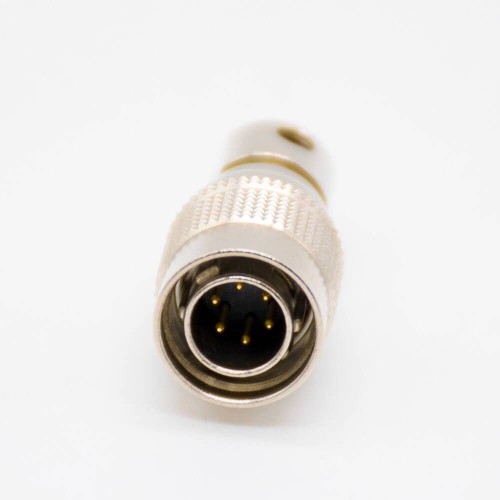 HR10 Elecje Male Plug 6 Pin Straight Solder Cup for Cable Circular Push-Pull Connector 5pcs