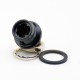 HRS Elecje Connector Male Receptacle 6 Pin Straight Back Mount Solder Cup HR10 Circular Push-Pull Connector