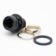 HRS Elecje Connector Male Receptacle 6 Pin Straight Back Mount Solder Cup HR10 Circular Push-Pull Connector