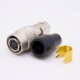 HRS Elecje Electric Female Plug 6 Pin Straight Solder Cup HR10 Circular Push-Pull Connector 20pcs
